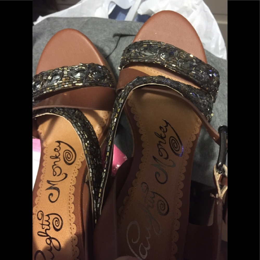 Naughty Monkey wedges from Buckle